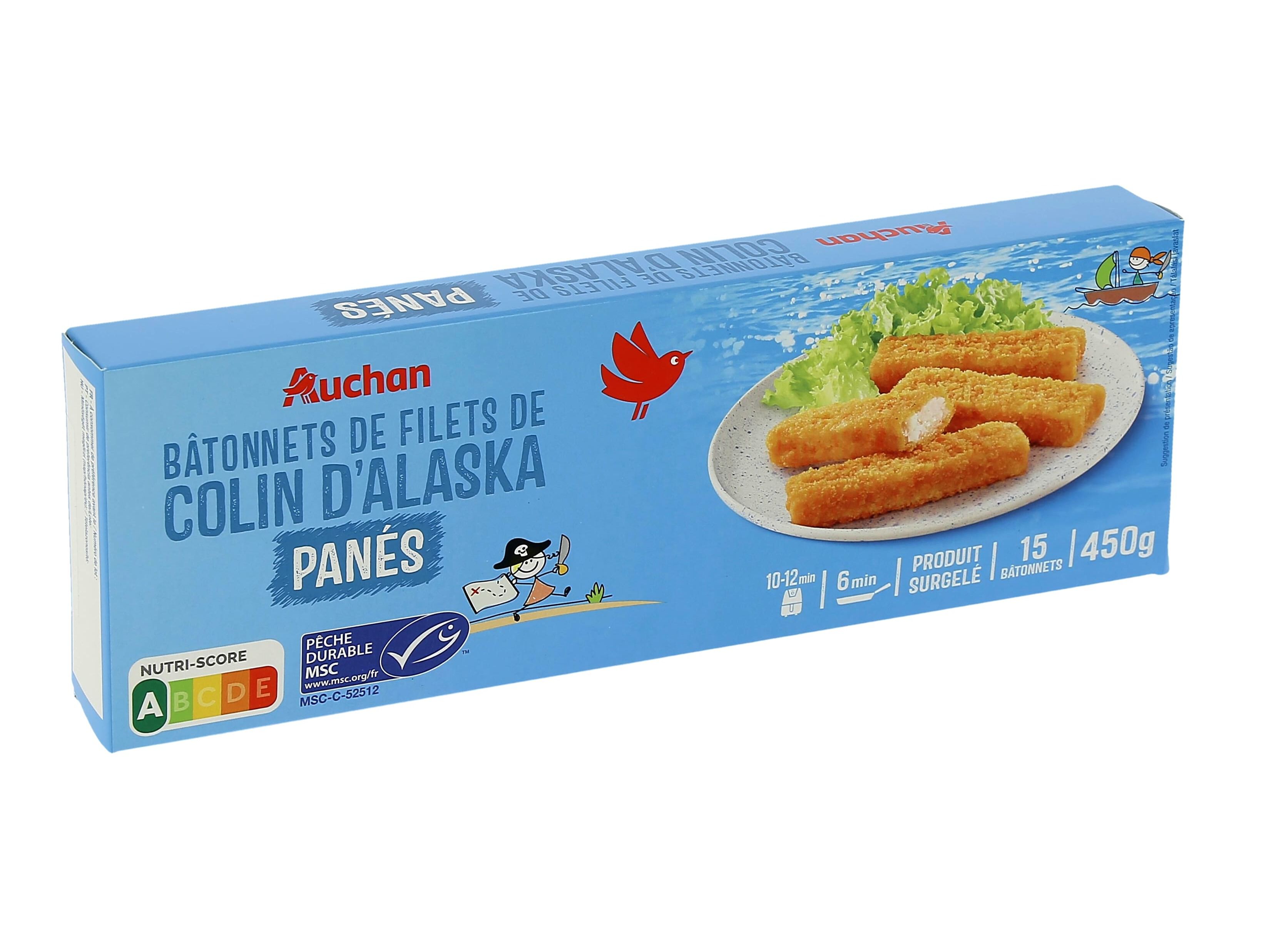 DOURADINHOS AUCHAN DE ESCAMUDO-DO-ALASCA MSC 450G image number 1
