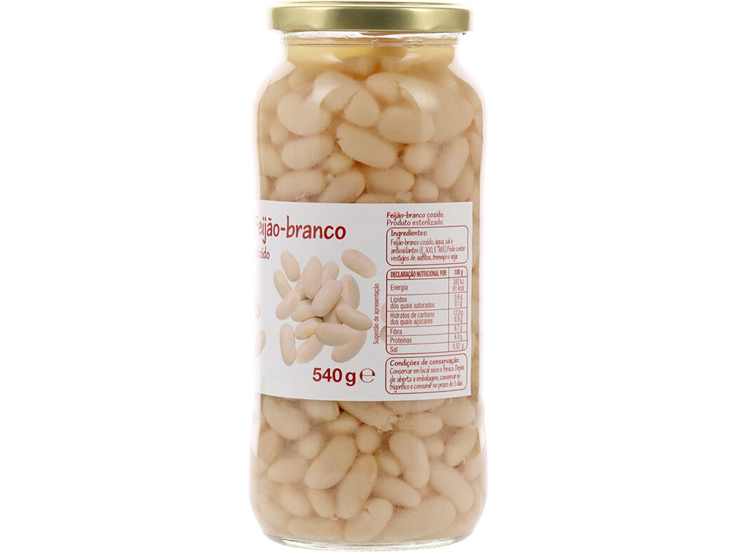 FEIJ&Atilde;O BRANCO POLEGAR FRASCO 540 (400) G image number 1