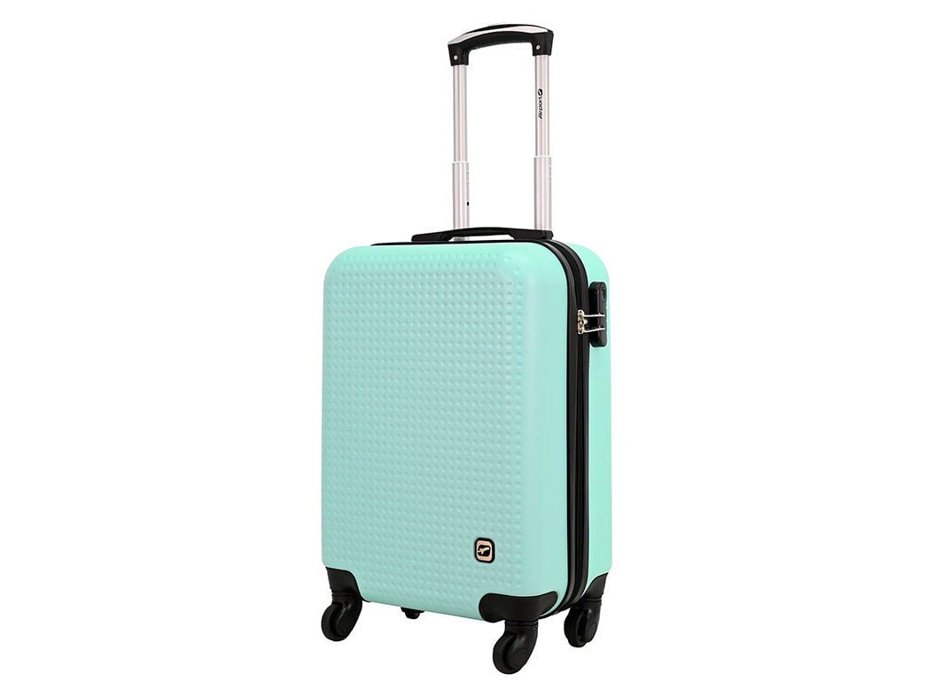 MALA DE CABINE R&Iacute;GIDA AIRPORT MENTA 4 RODAS 55X36X21CM