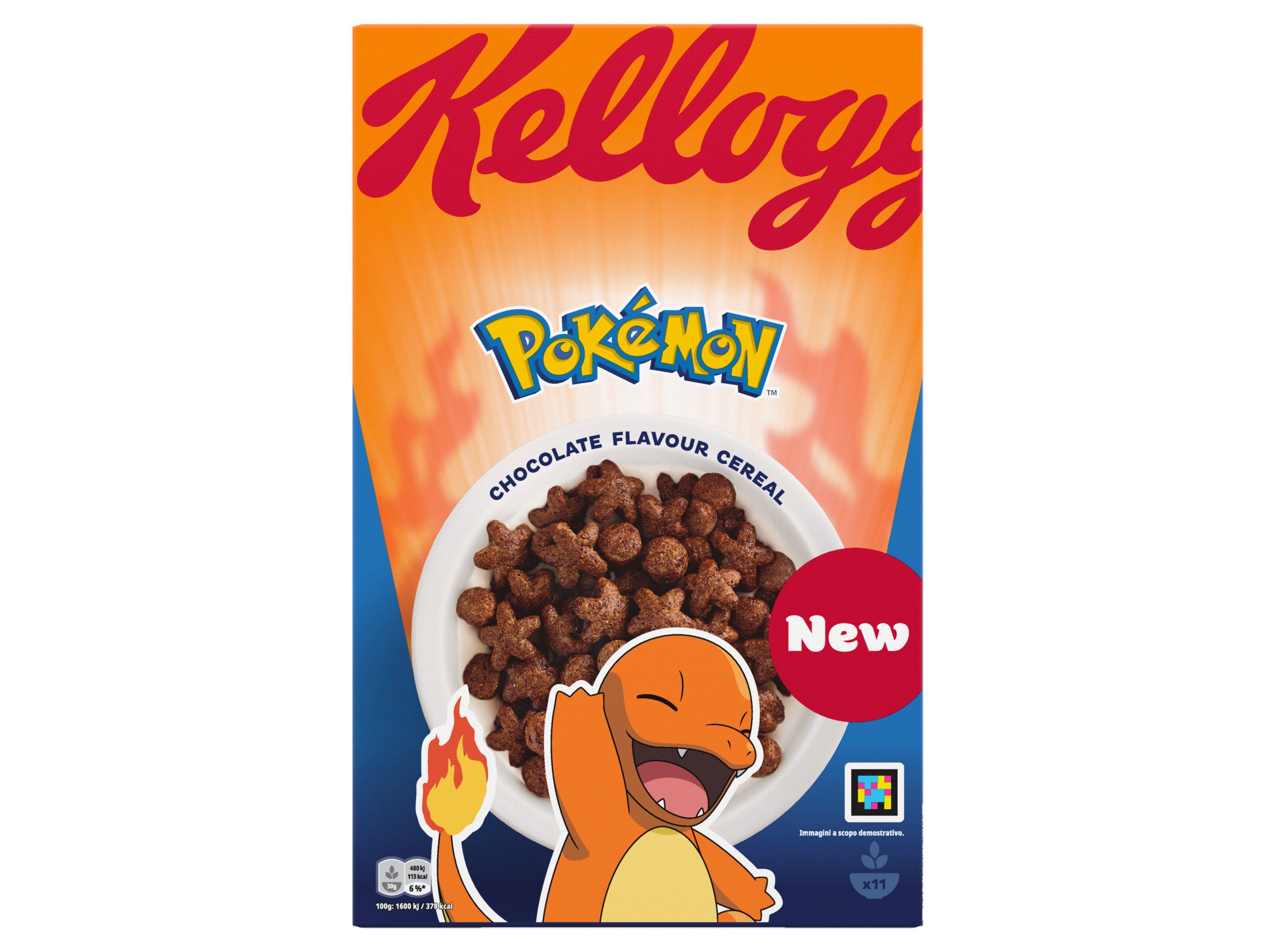 CEREAIS PEQUENO ALMO&Ccedil;O KELLOGG'S POKEMON CHOCOLATE 350G image number 1