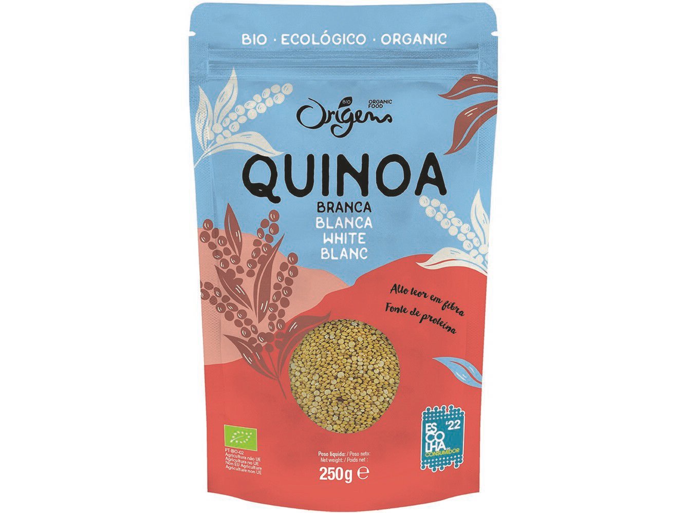 QUINOA ORIGENS BIO BRANCA 250G
