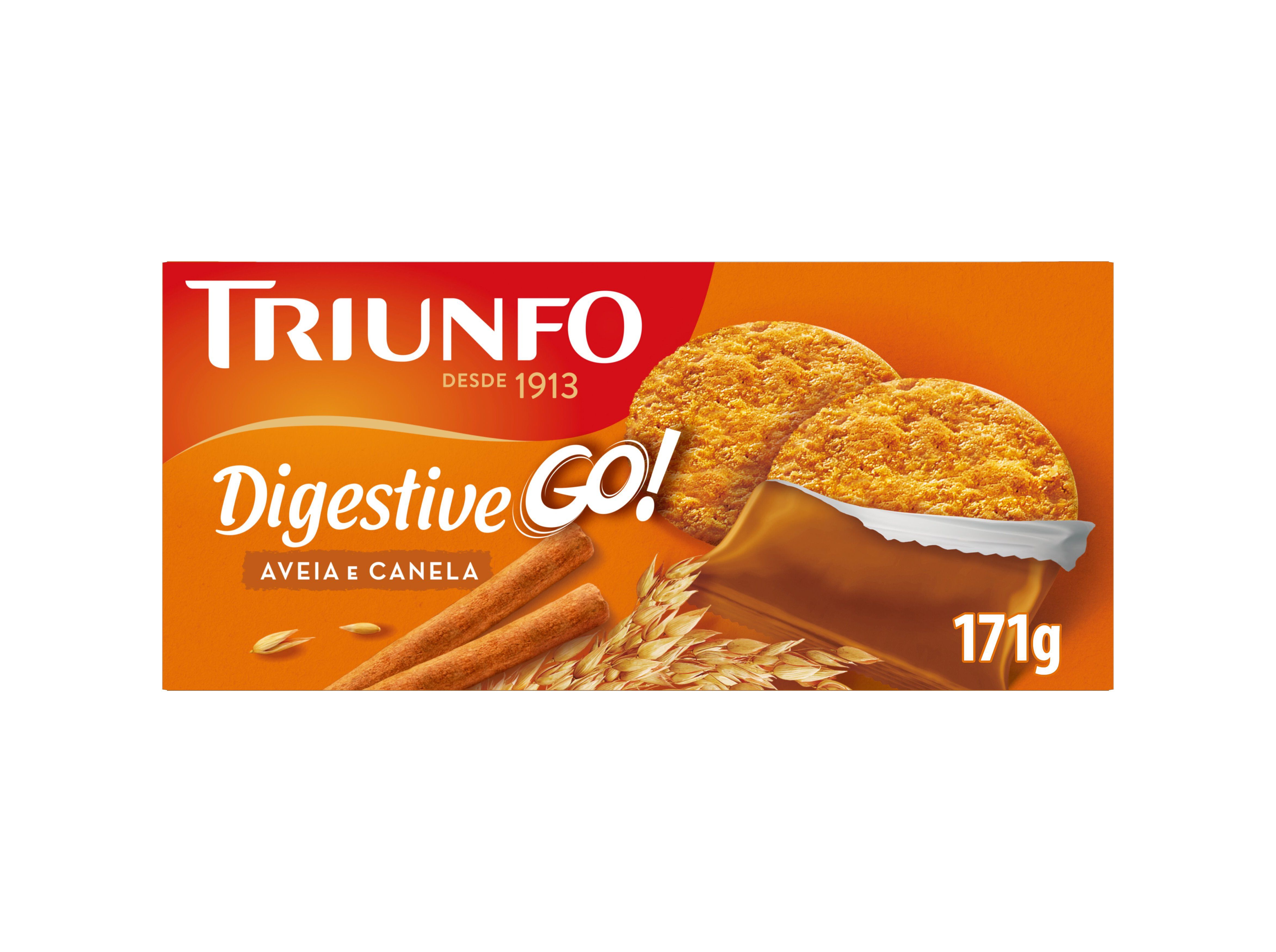 BOLACHA TRIUNFO DIGESTIVA GO CANELA 171G