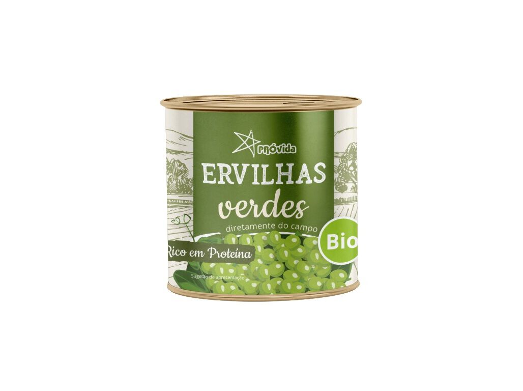ERVILHAS COZIDAS PR&Oacute;VIDA BIO 340G