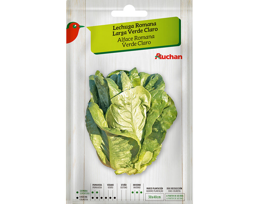 SEMENTE AUCHAN ALFACE ROMANA image number 0