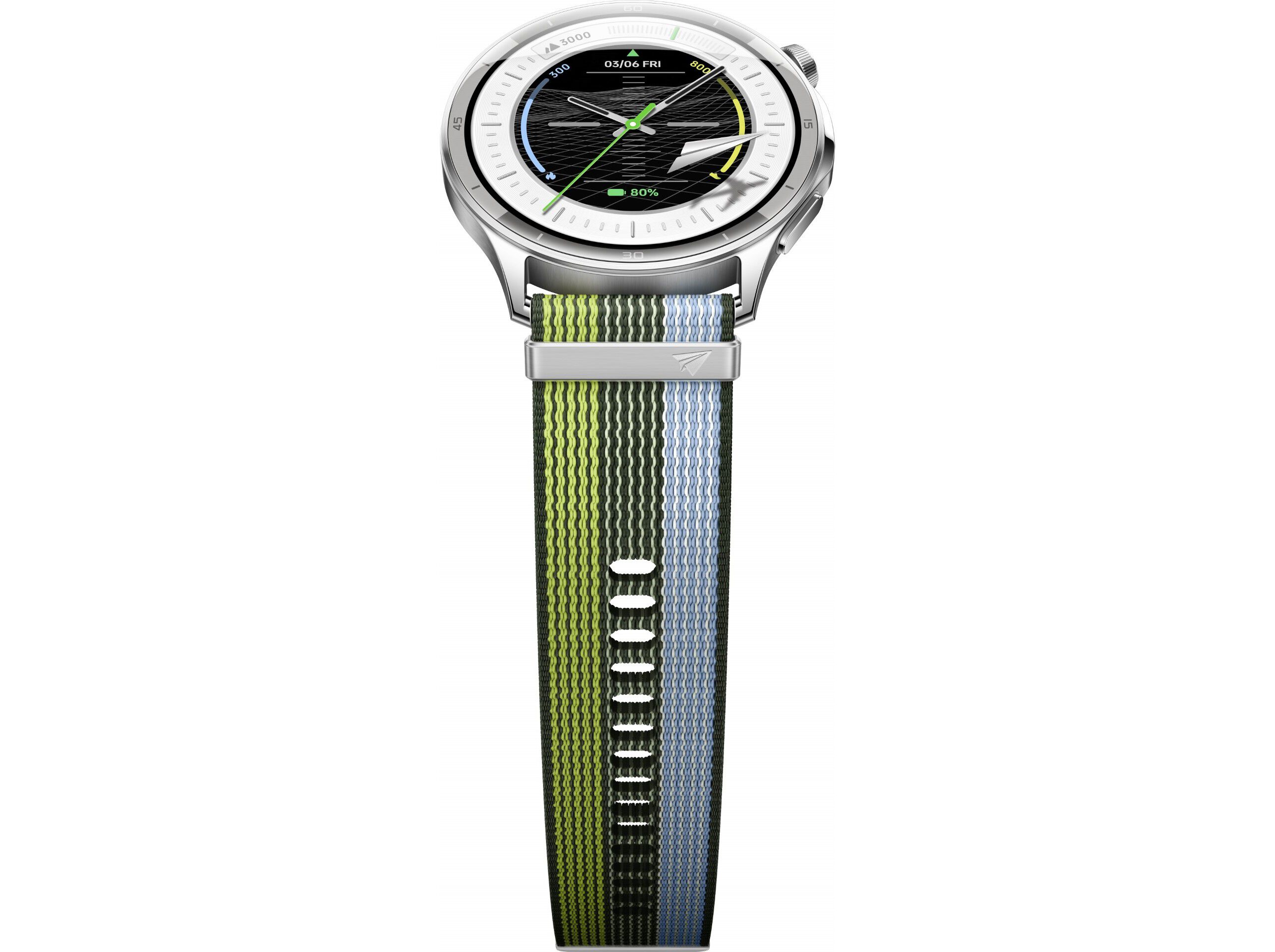 SMARTWATCH OPPO WATCH S PRATA +STRAP 22M CINZA image number 3
