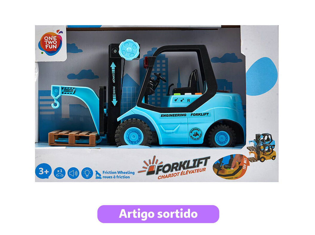 EMPILHADOR DE FRIC&Ccedil;&Atilde;O COM LUZ E SOM ONE TWO FUN MODELOS SORTIDOS image number 1