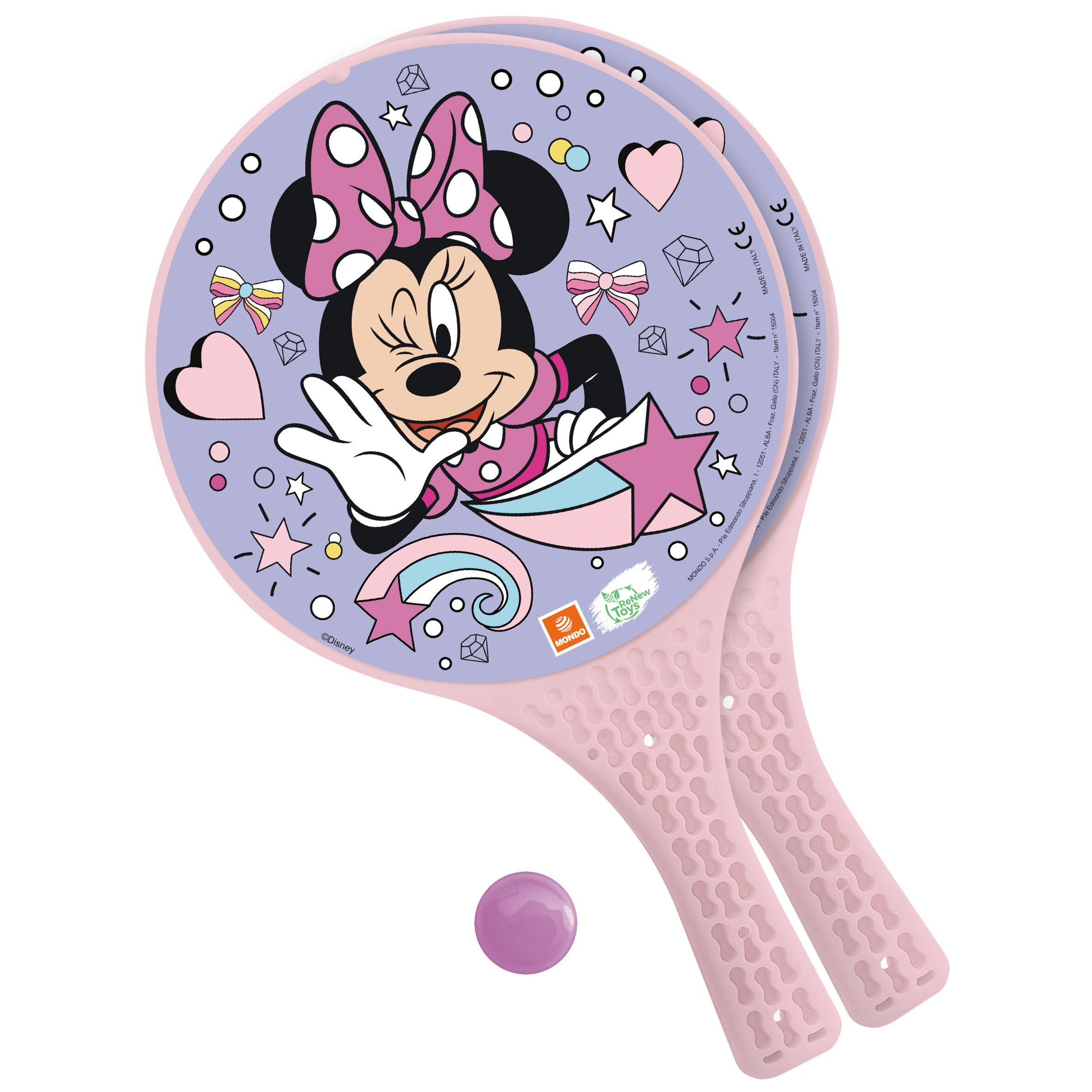 RAQUETES DE PRAIA MINNIE MONDO-UNICE