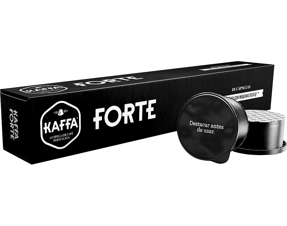 C&Aacute;PSULAS KAFFA CAF&Eacute; COMPAT&Iacute;VEL DELTA Q FORTE 10UN image number 0