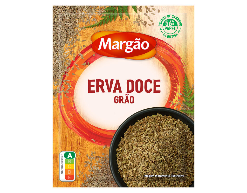 ERVA DOCE MARG&Atilde;O GR&Atilde;O SAQUETA 35G image number 0