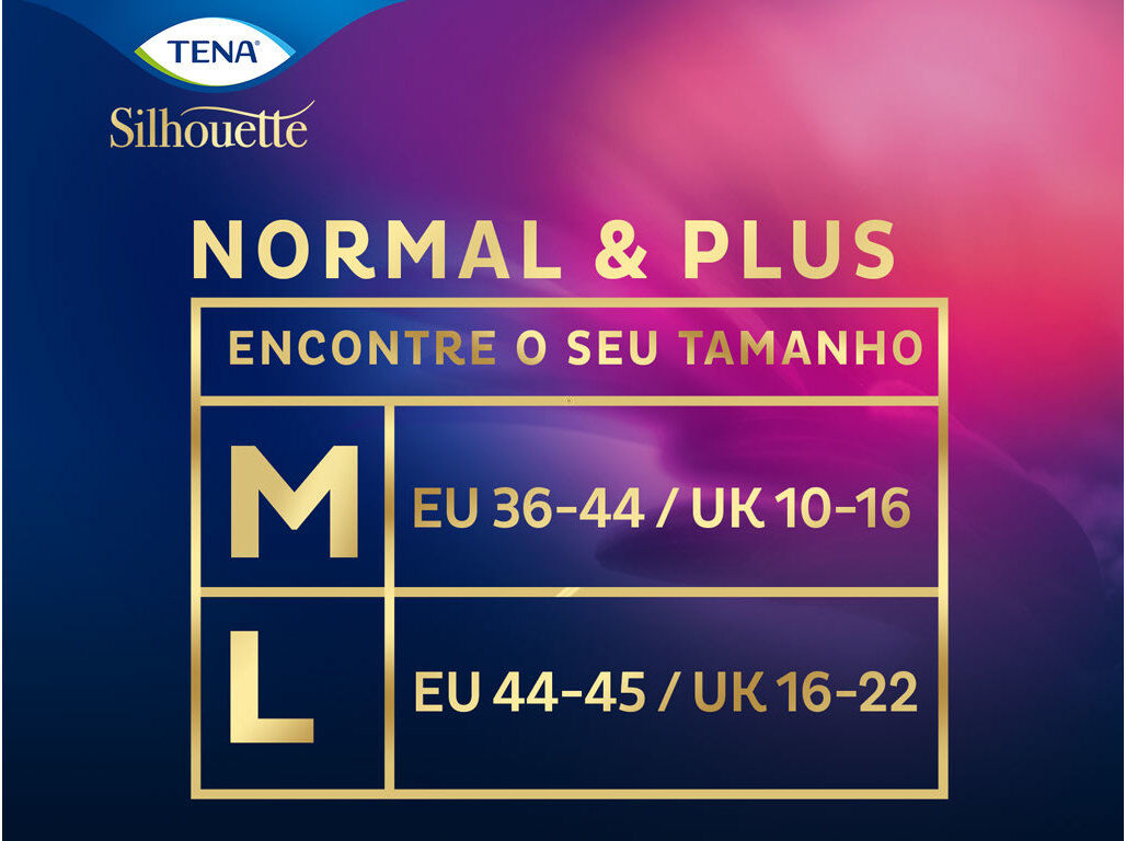 CUECAS INCONTINENCIA TAMANHO L CREME TENA SILHOUETTE 8 UN image number 4