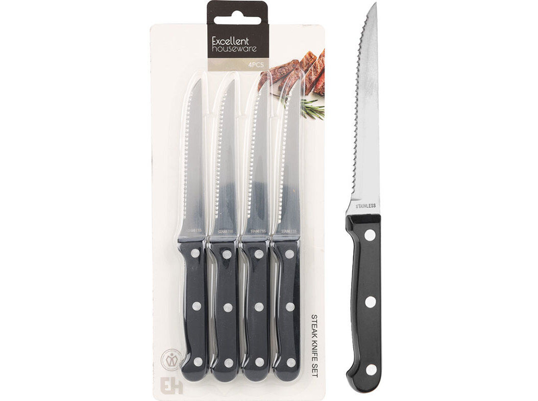 FACAS DE MESA CONJUNTO DE 4 UNIDADES COM 1.2 MM image number 0