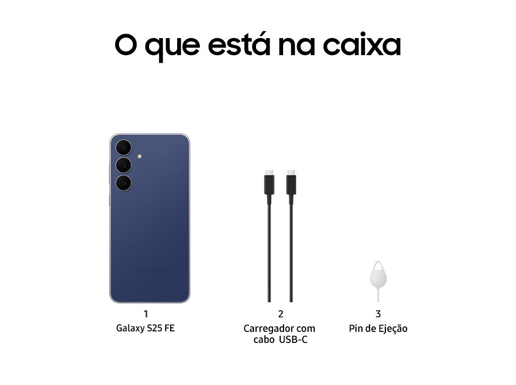 SMARTPHONE SAMSUNG GALAXY S25 FE 256GB AZUL MAR image number 9