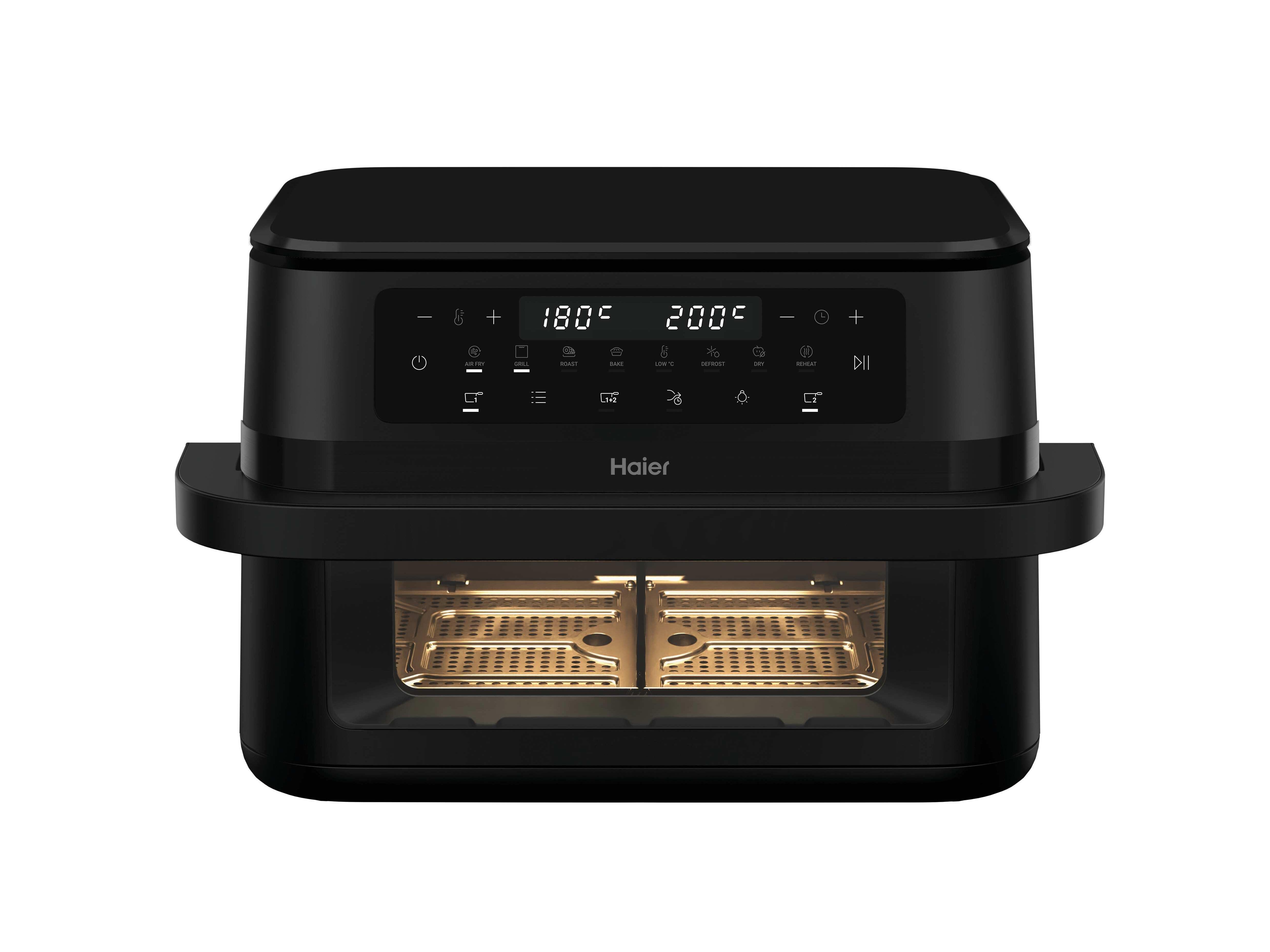 FRITADEIRA AIR FRYER HAIER HAF3ADW 011 DUAS GAVETAS FLEX image number 0