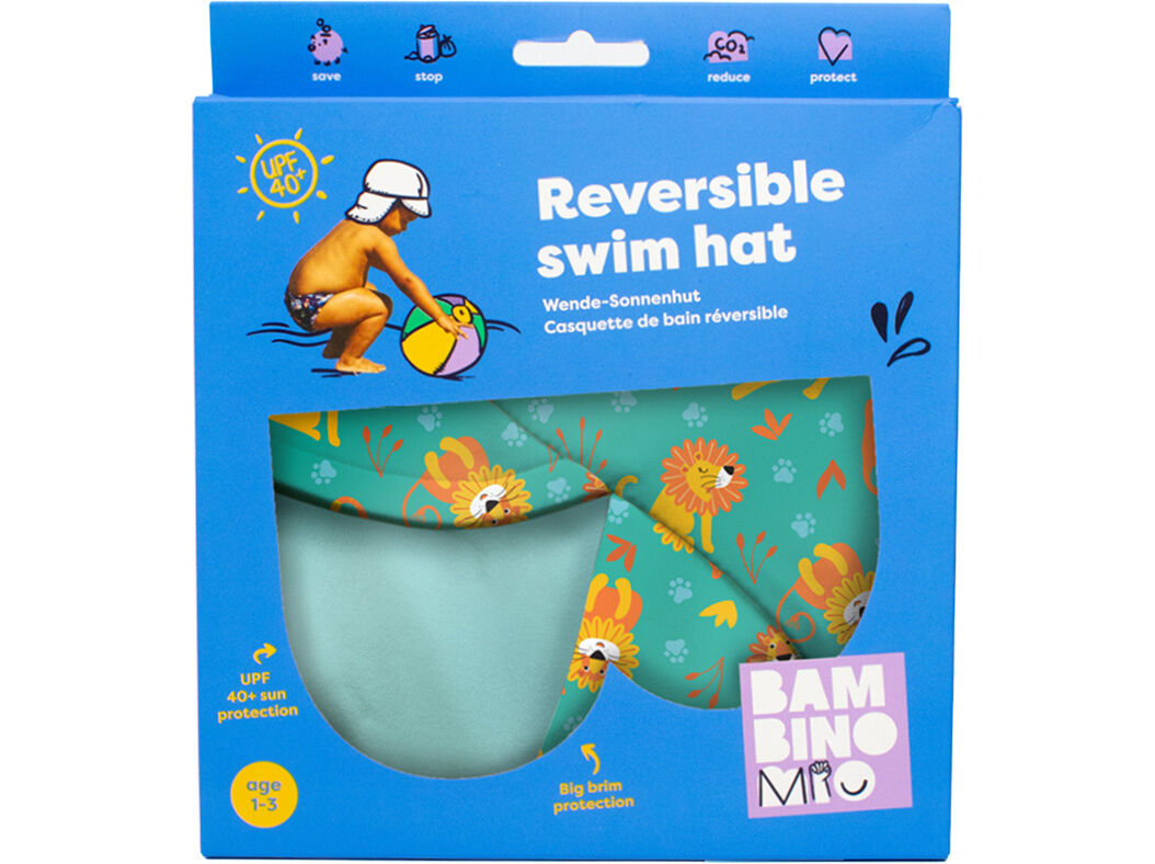 CHAP&Eacute;U REVERS&Iacute;VEL BAMBINO MIO LE&Otilde;ES SPF40+ 1-3A