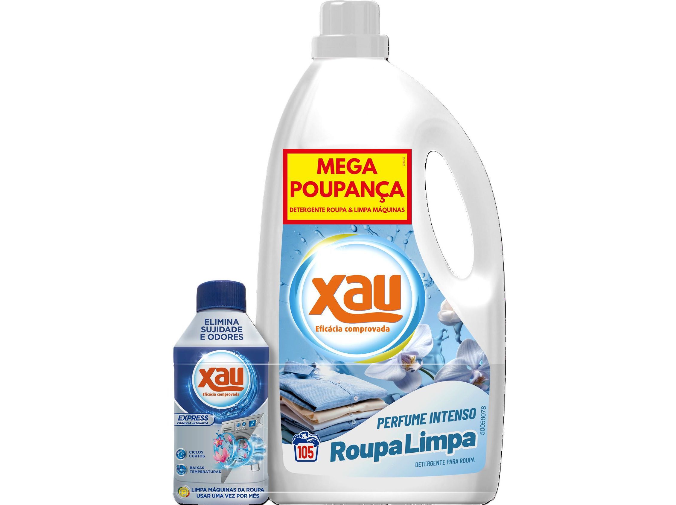 DETERGENTE ROUPA M&Aacute;QUINA XAU+VANISH 105D + L. M&Aacute;QUINA 250ML image number 0