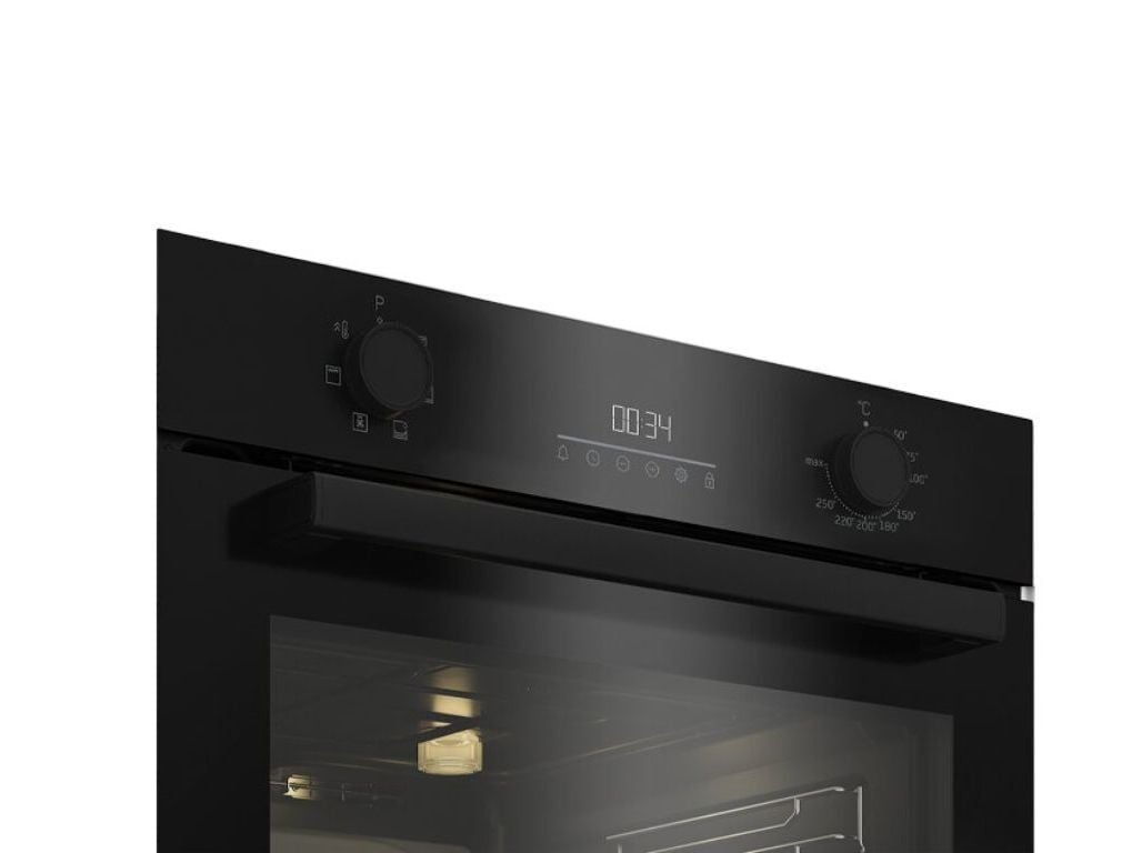 PACK FORNO+PLACA BEKO BBSE17300B PRETO ENCASTRE A 72L image number 4