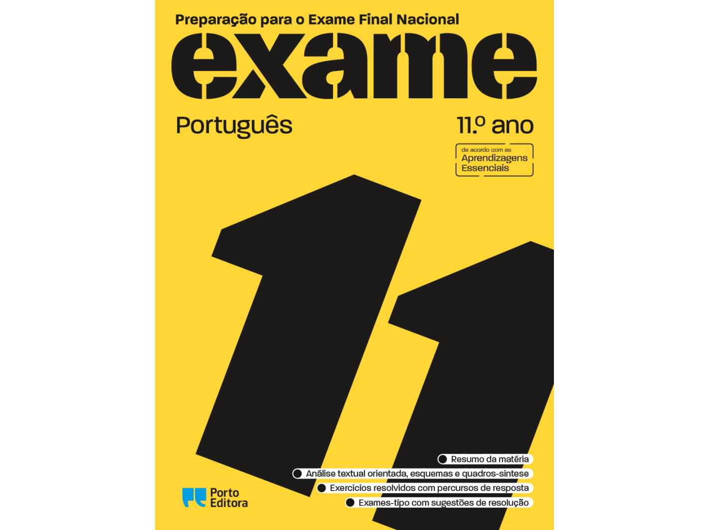 LIVRO PREPARA&Ccedil;&Atilde;O EXAME FINAL NACIONAL PORTUGU&Ecirc;S 11&ordm; image number 0