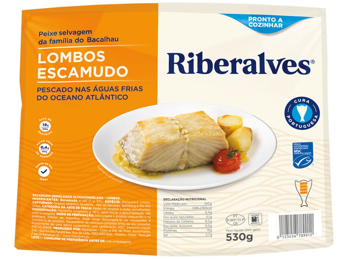 LOMBOS DE ESCAMUDO RIBERALVES 530G image number 1