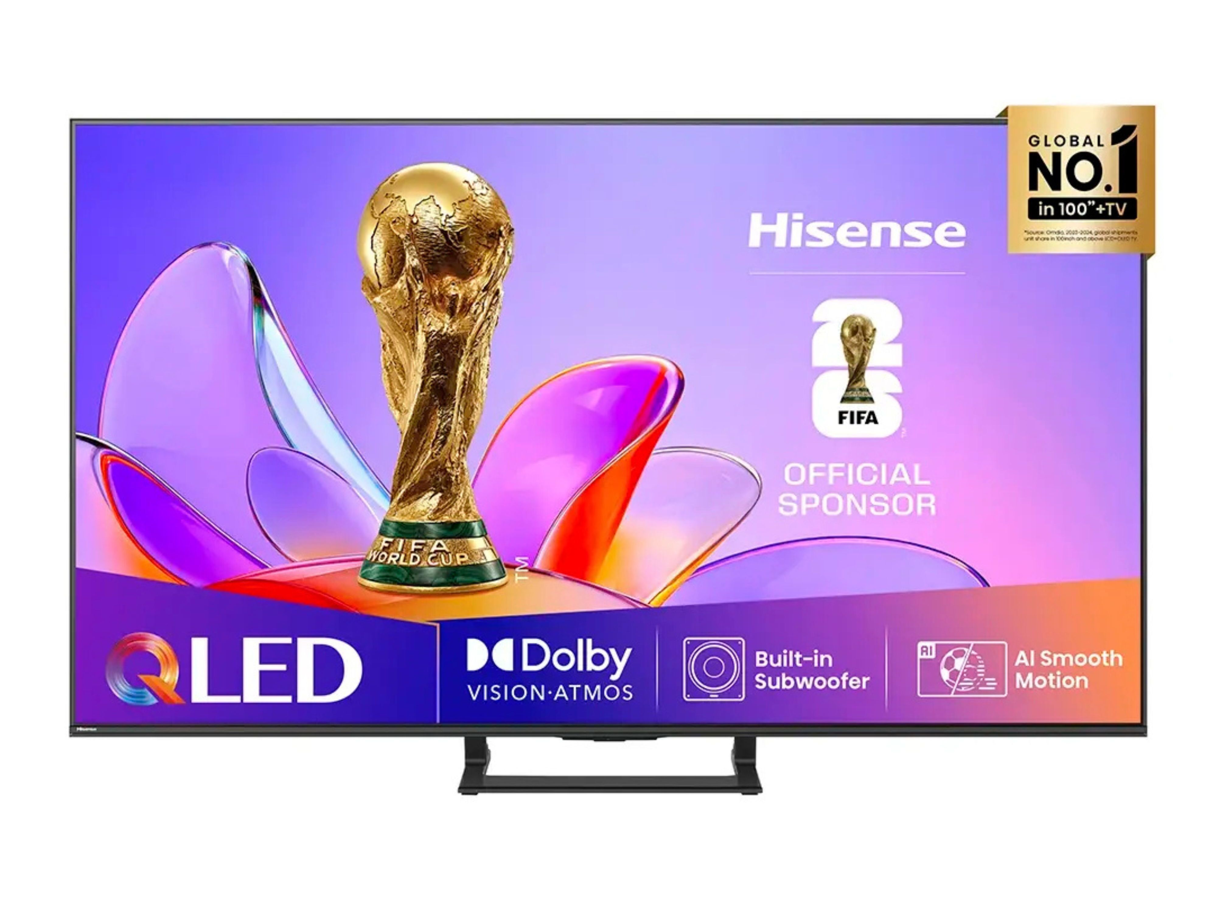 TV QLED HISENSE 50A7Q (50" 4K SMART 126CM)