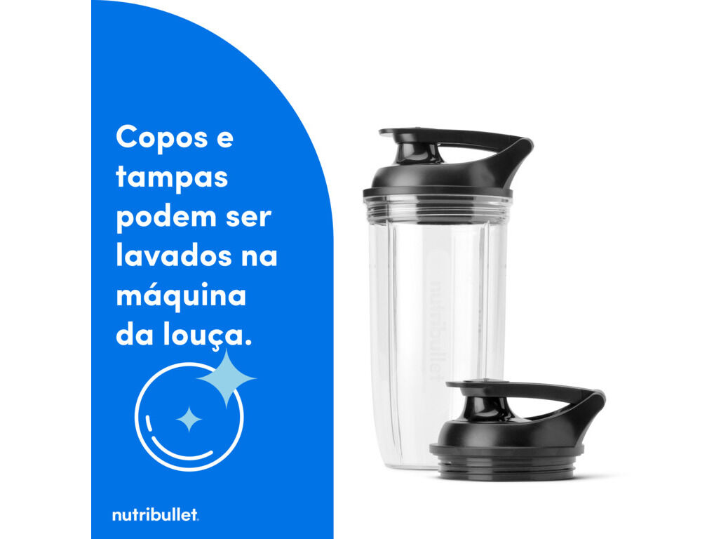 LIQUIDIFICADORA NUTRIBULLET NBT1006MW 1000W image number 6