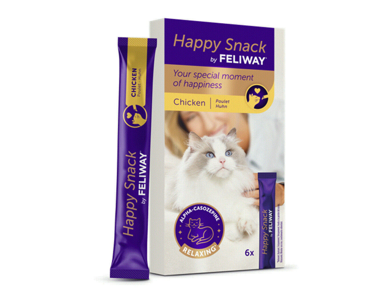 SNACK GATO FELIWAY FRANGO 6X15G