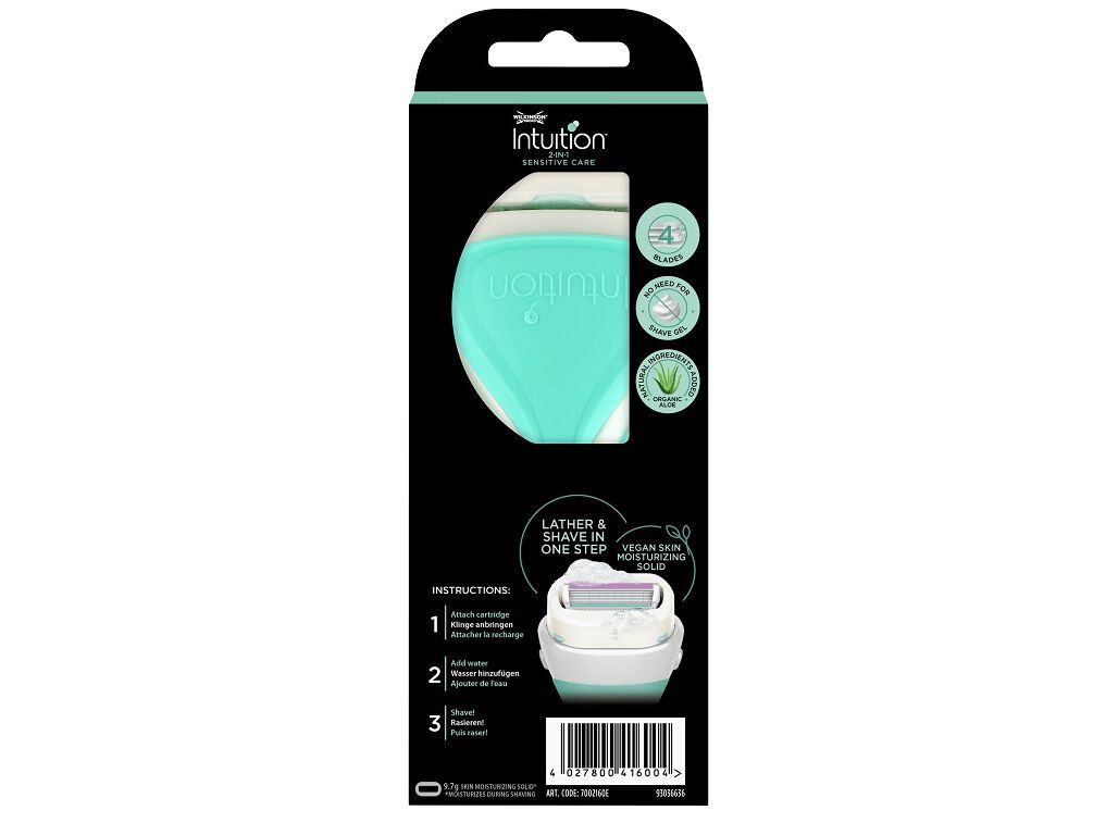 M&Aacute;QUINA WILKINSON INTUITION SENSITIVE CARE +1REC image number 1