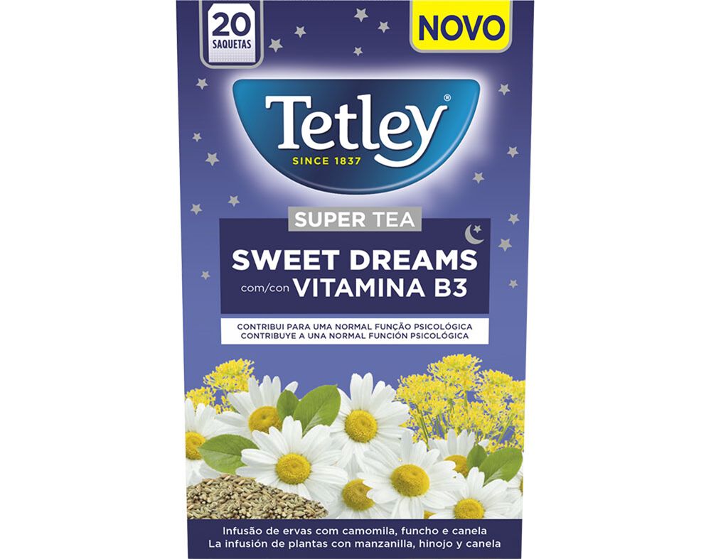 INFUS&Atilde;O TETLEY BONS SONHOS 20 SAQUETAS image number 0