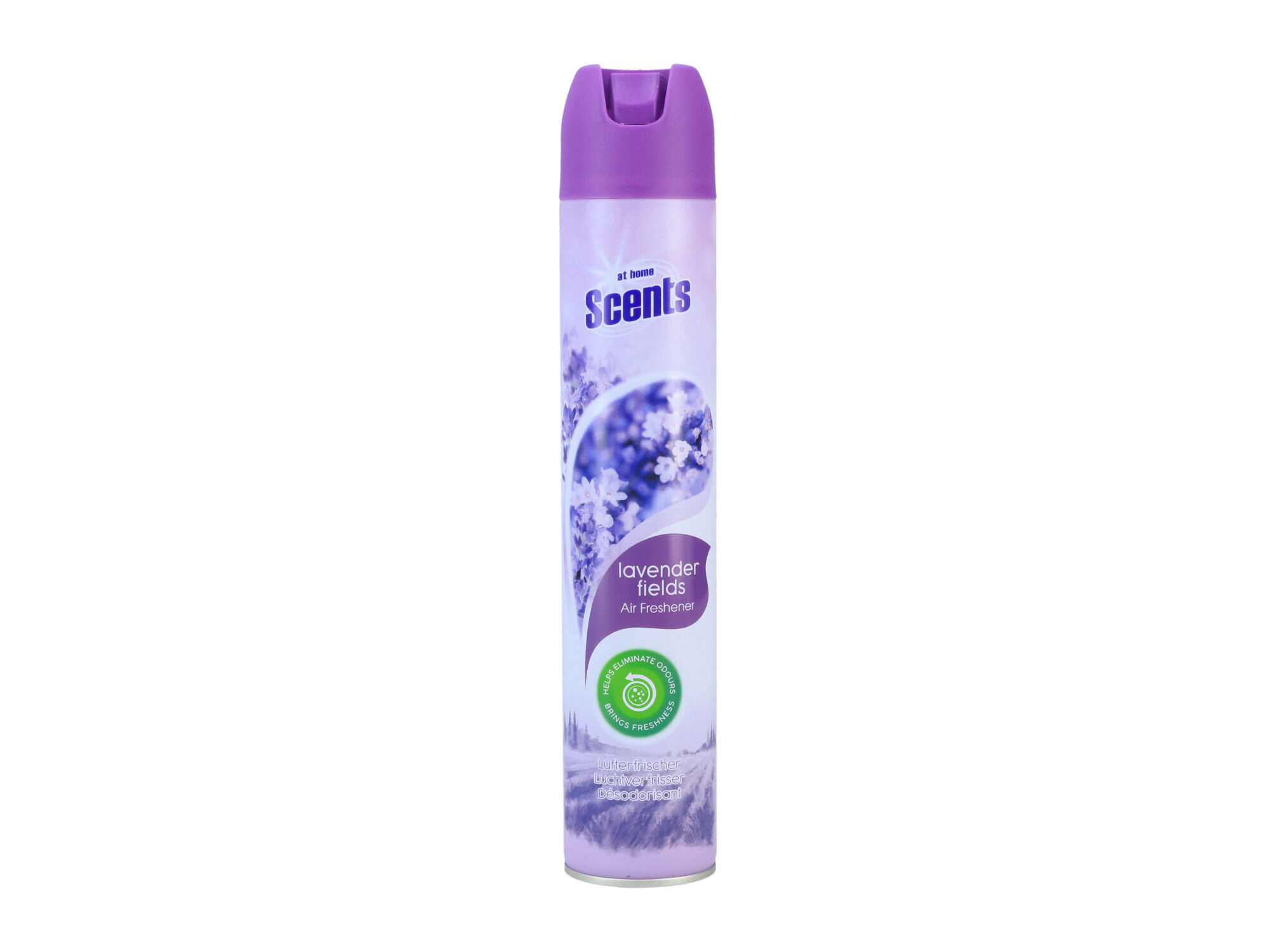 AMBIENTADOR AEROSSOL AT HOME SCENTS LAVANDA 400ML