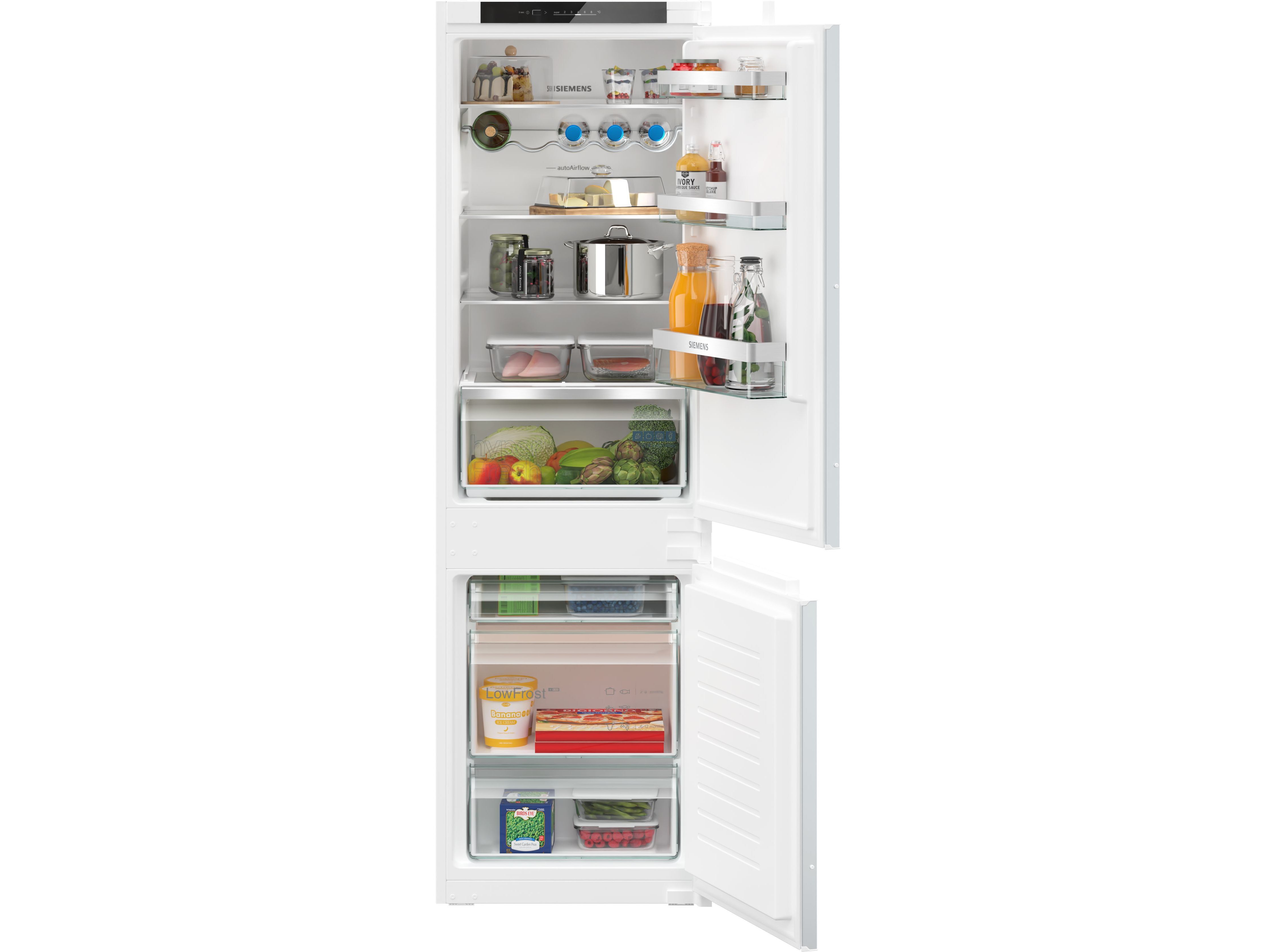 FRIGOR&Iacute;FICO COMBINADO ENCASTRE SIEMENS KI86VVSE0 (LOW FROST E 177CM 267L)