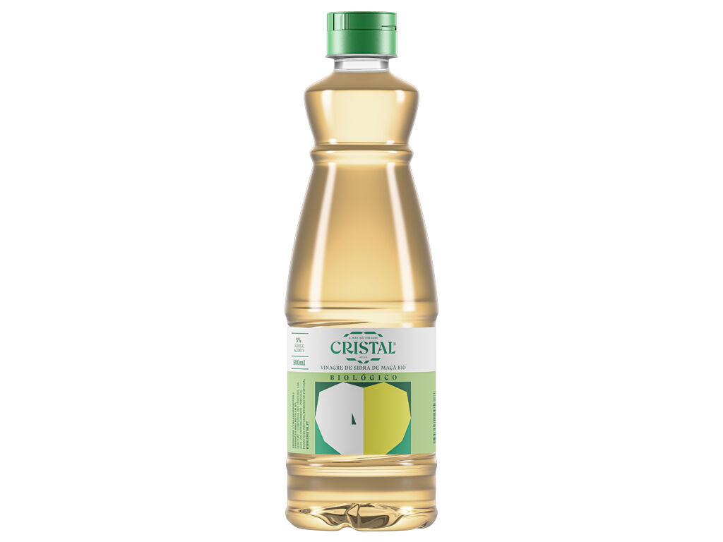 VINAGRE CRISTAL DE SIDRA BIOL&Oacute;GICO 5% ACIDEZ PET 500ML