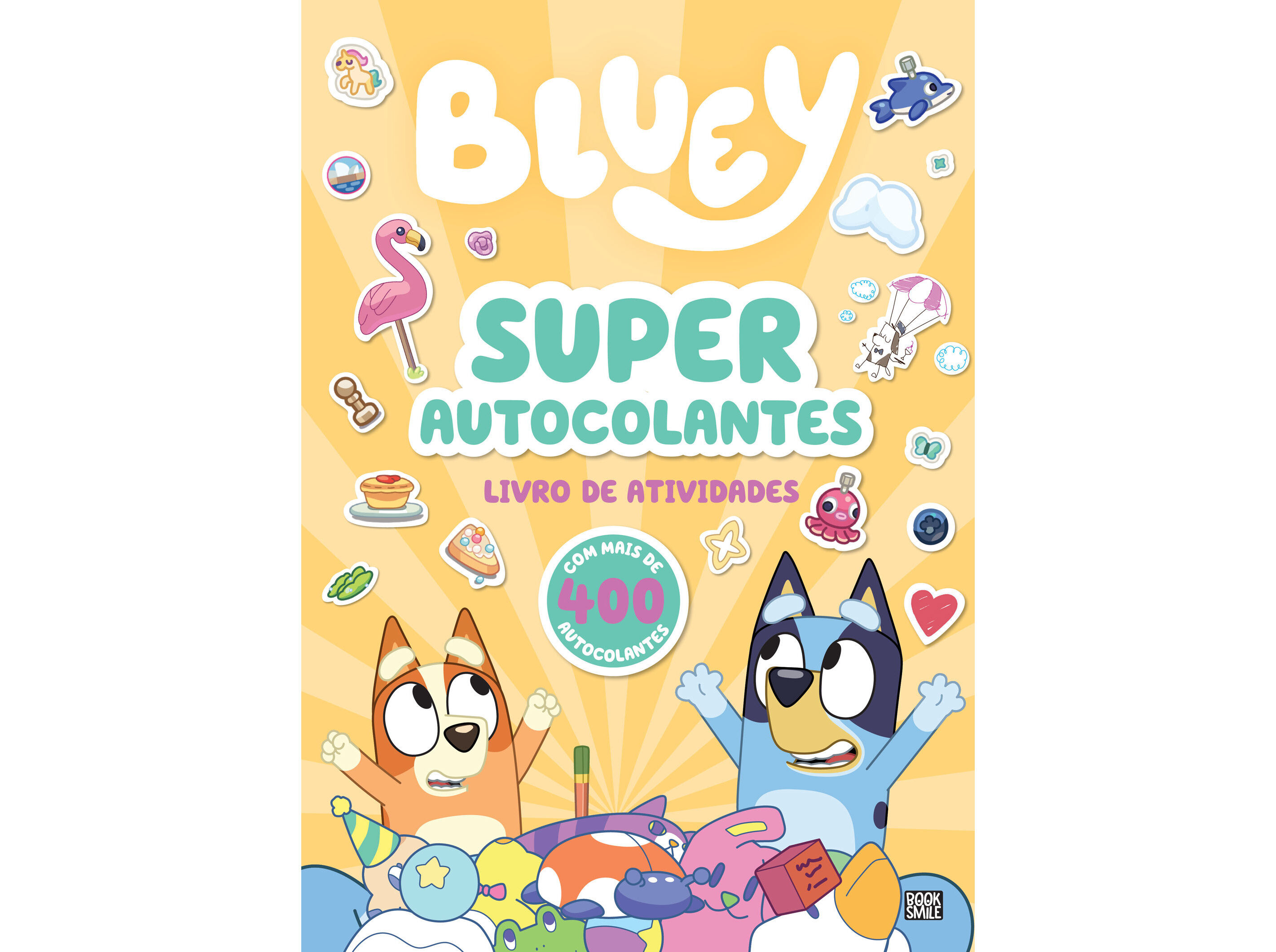LIVRO BLUEY: SUPERAUTOCOLANTES - LIVRO DE ATIVIDADES image number 0