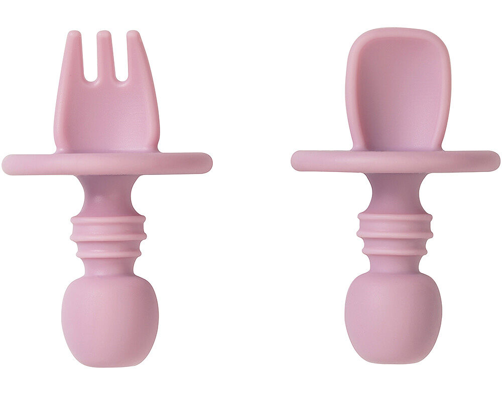 TALHERES DE INICIA&Ccedil;&Atilde;O SARO ANTI-ASFIXIA ROSA 1 UN image number 0