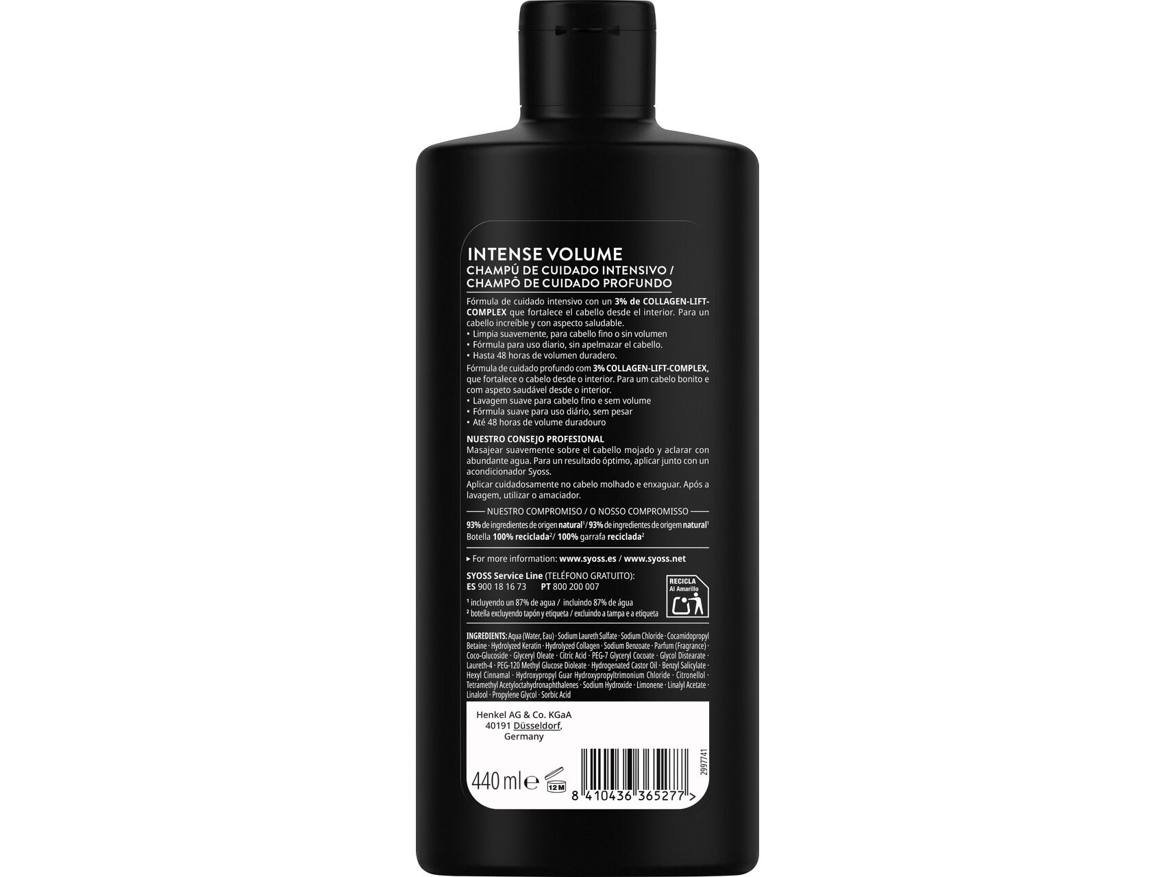 CHAMP&Ocirc; SYOSS VOLUME 440ML image number 1