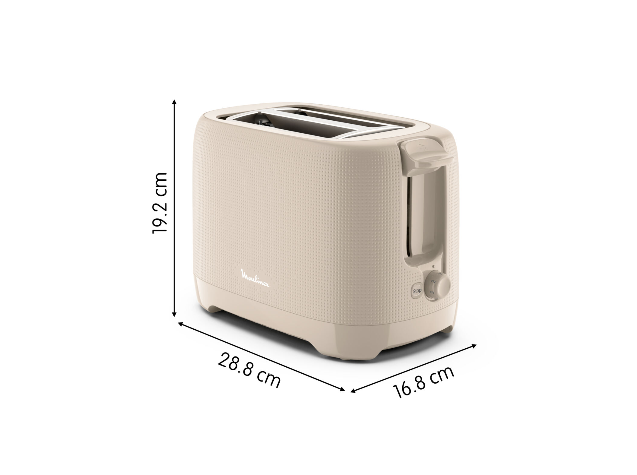 TORRADEIRA DE 2 FENDAS MOULINEX LT2M0B10 MORNING FAIR GREY 850W image number 4