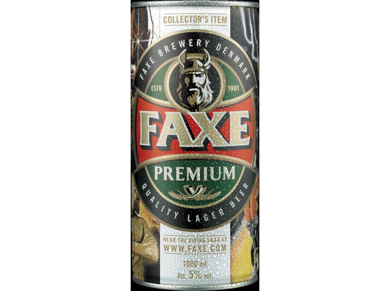 CERVEJA FAXE PREMIUM LAGER 1L SDR image number 1