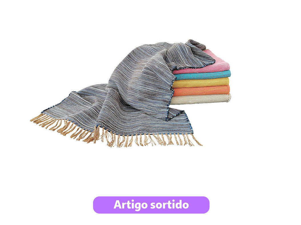 CARPETE FACYLAR 140X200CM CORES SORTIDAS