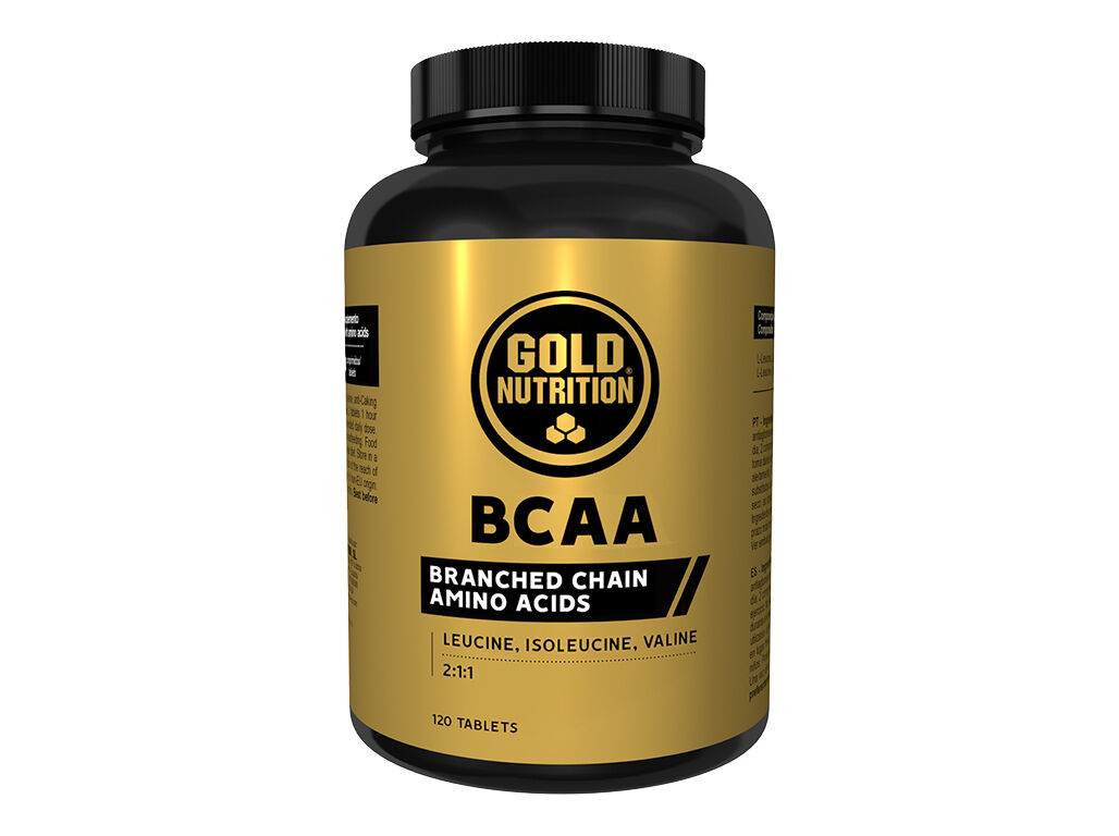 SUPLEMENTO GOLDNUTRITION BCAA?S 120 TABS