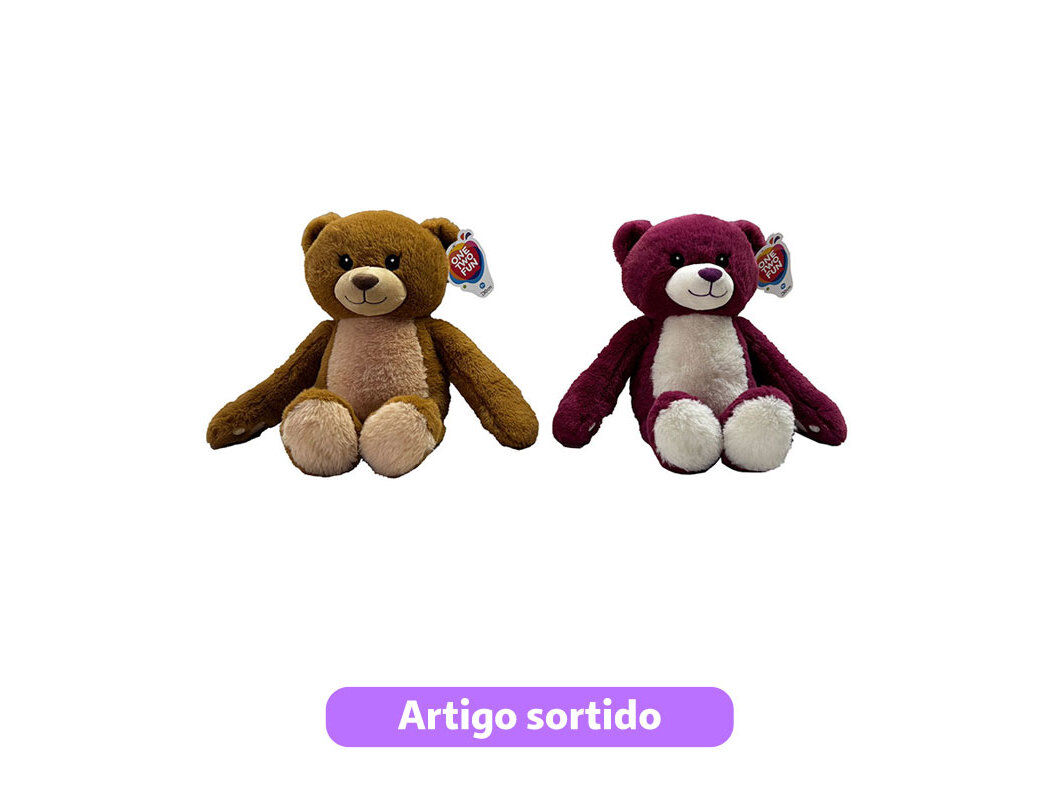 URSINHO PELUCHE ONE TWO FUN 30CM MODELOS SORTIDOS image number 0