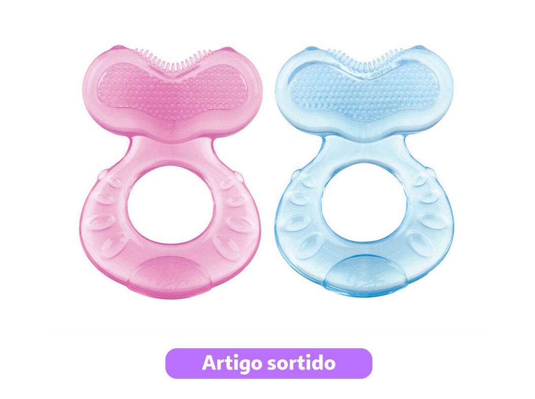 MORDEDOR NUBY EM SILICONE +0 MESES CORES SORTIDAS image number 0