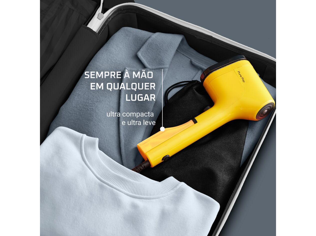 ESCOVA A VAPOR VIAGEM ROWENTA DR2026D1 PURE POP AMARELO image number 5