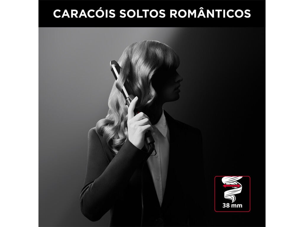 SECADOR DE CABELO CV6430F0 E MODELADOR CABELO CF322LFO ROWENTA image number 9