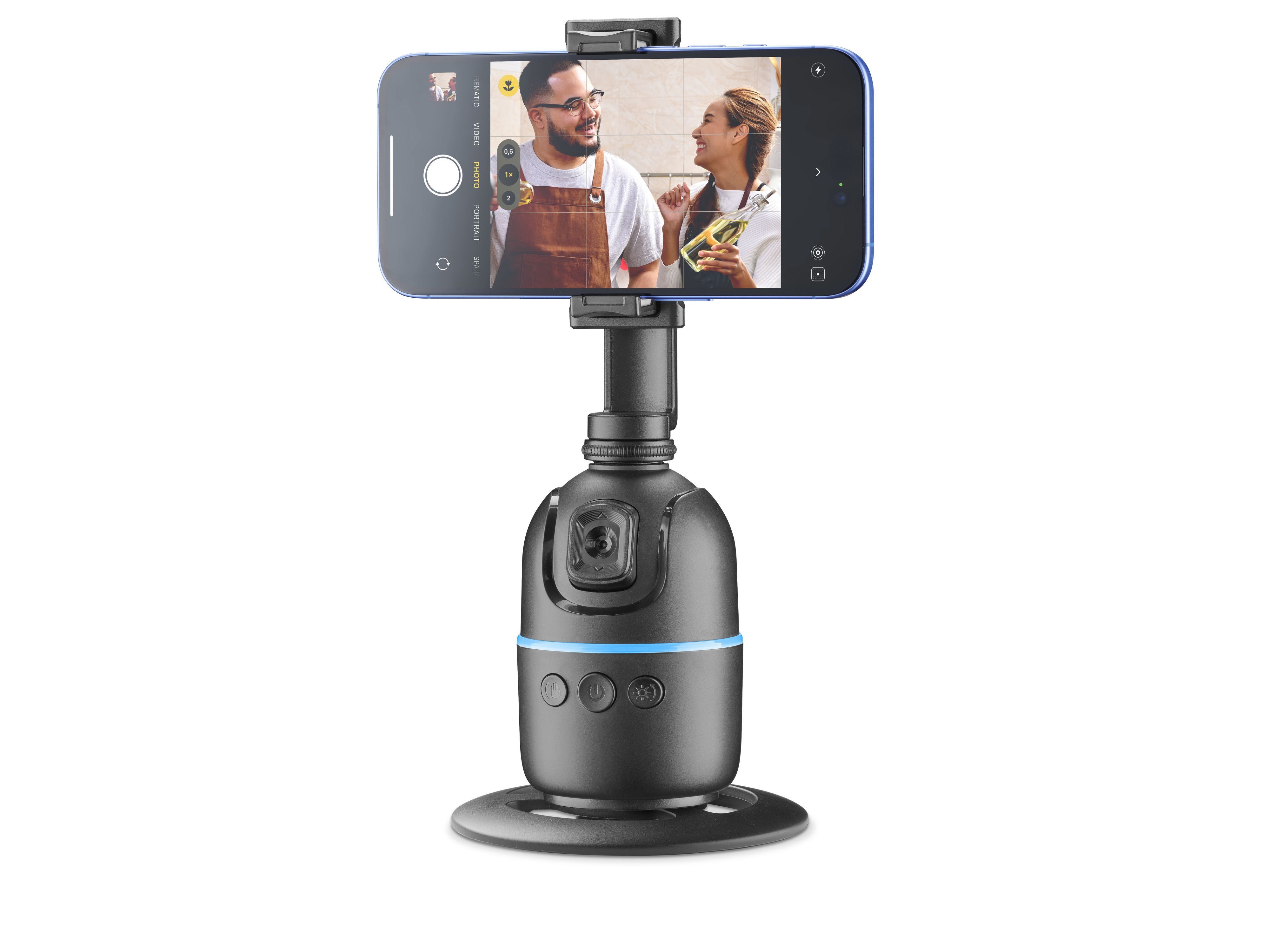 SUPORTE SMARTPHONE CELLULARLINE FACECAM COM RECONHECIMENTO FACIAL