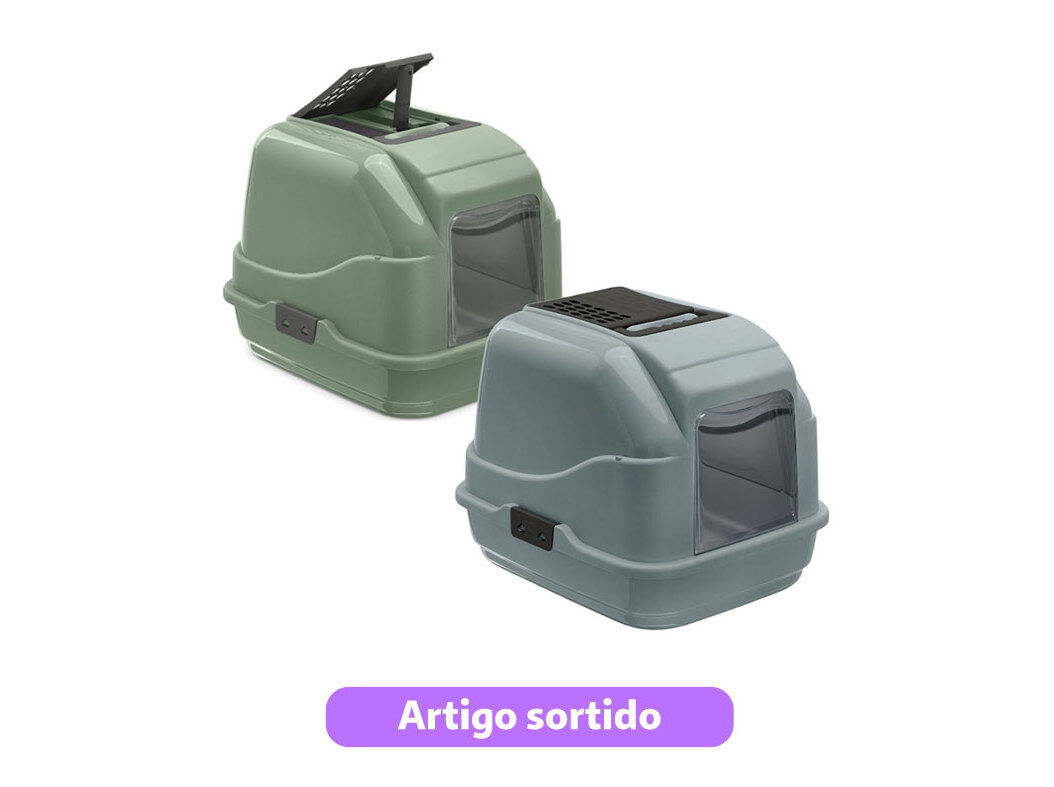 WC PARA GATO IMAC EASY CAT 2LIFE 50X40X40CM CORES SORTIDAS image number 0