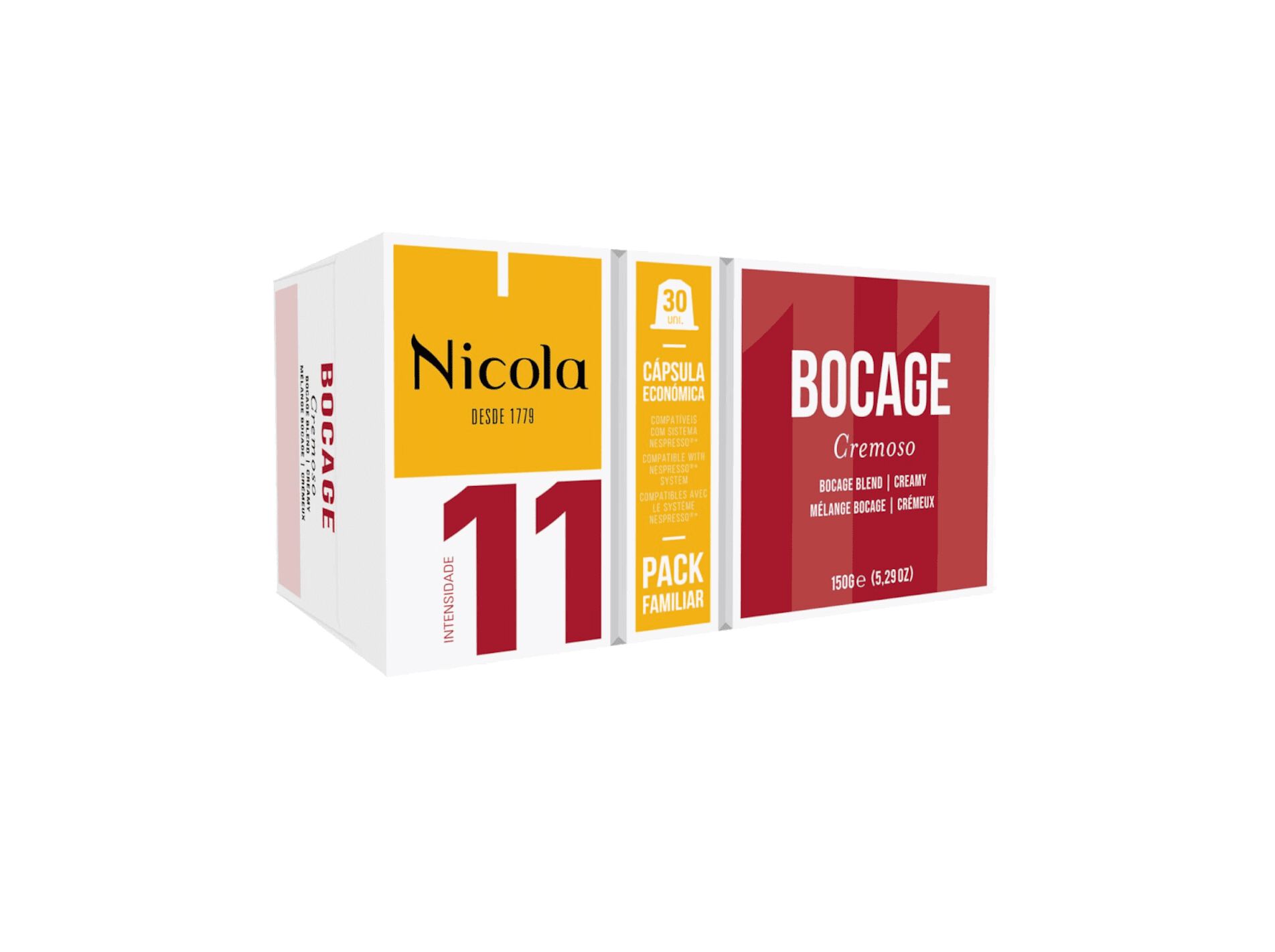 C&Aacute;PSULAS BOCAGE NICOLA 30UN