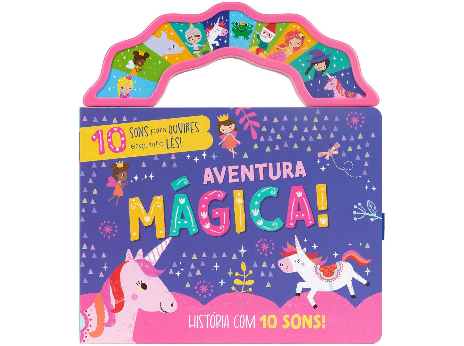 LIVRO AVENTURA M&Aacute;GICA! - HIST&Oacute;RIA COM 10 SONS! image number 1