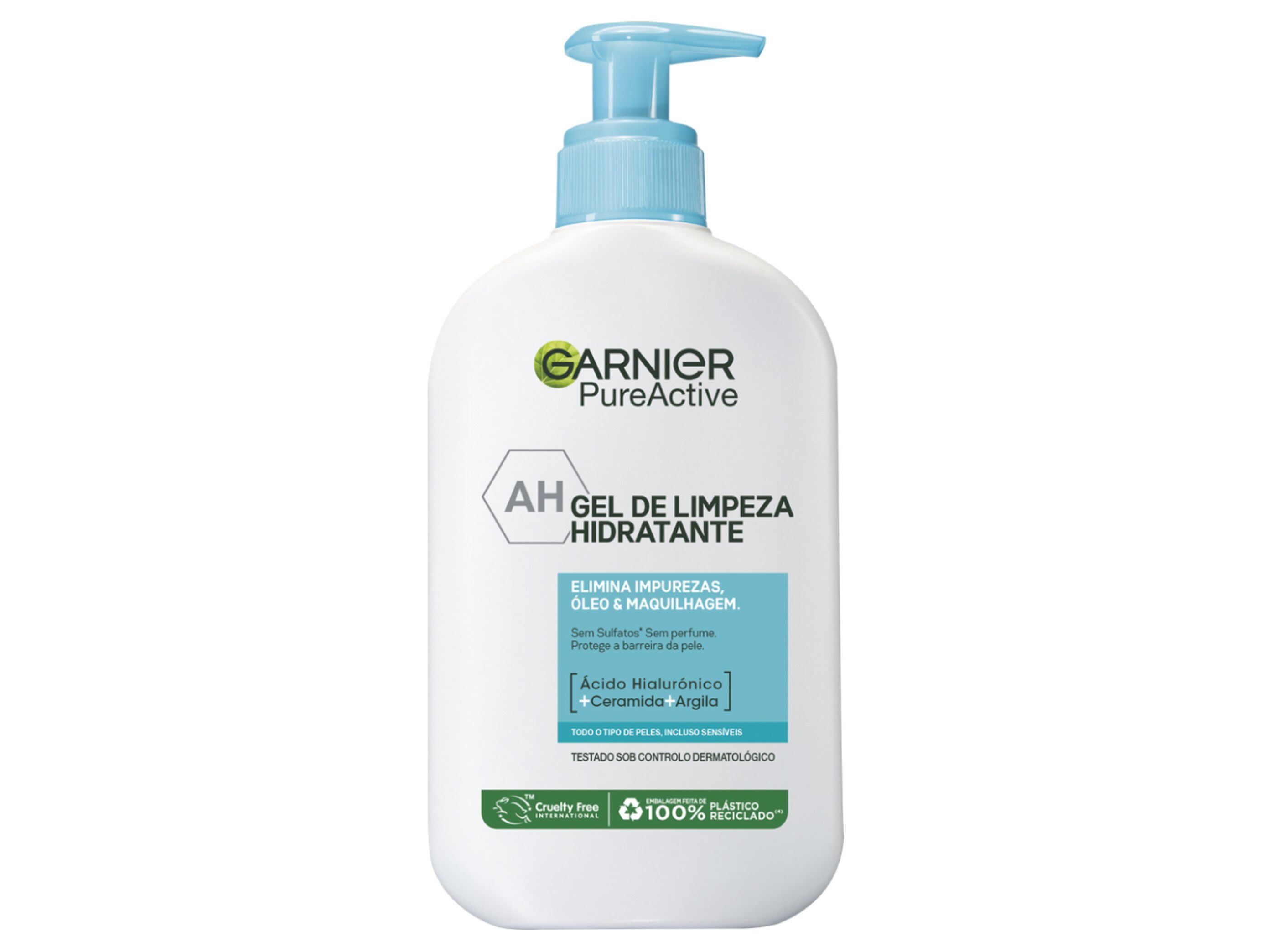 GEL LIMPEZA GARNIER PURE ACTIVE HIDRATANTE 250ML image number 0