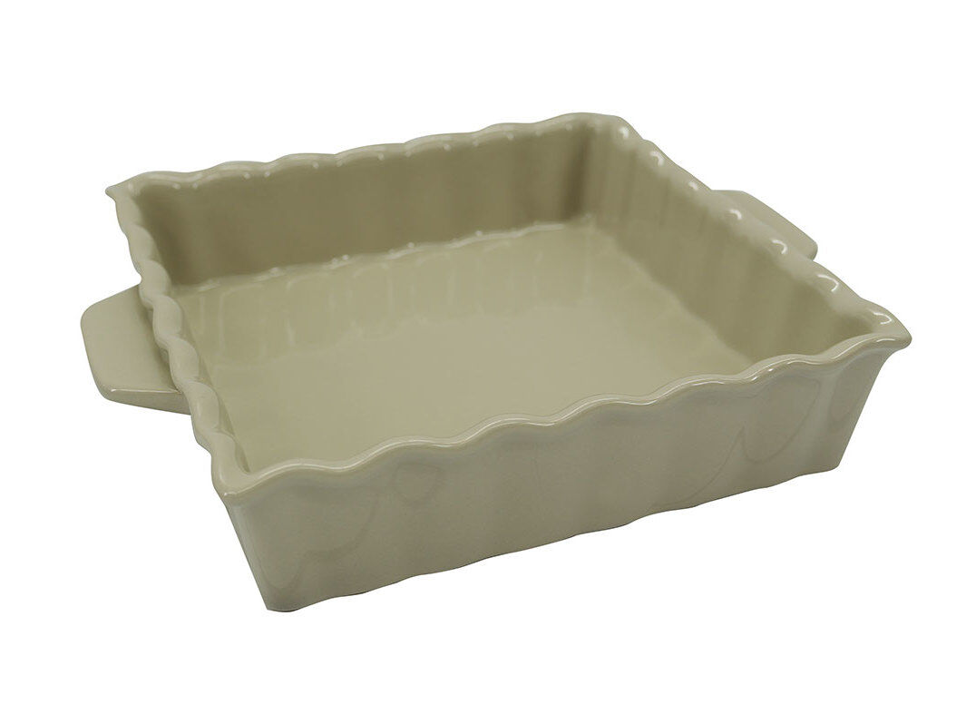 FORMA EM CER&Acirc;MICA ACTUEL BEGE QUADRADA 23X23CM