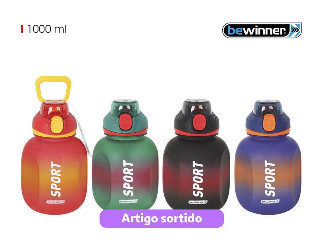 GARRAFA DE &Aacute;GUA SPORT 1L CORES SORTIDAS image number 0