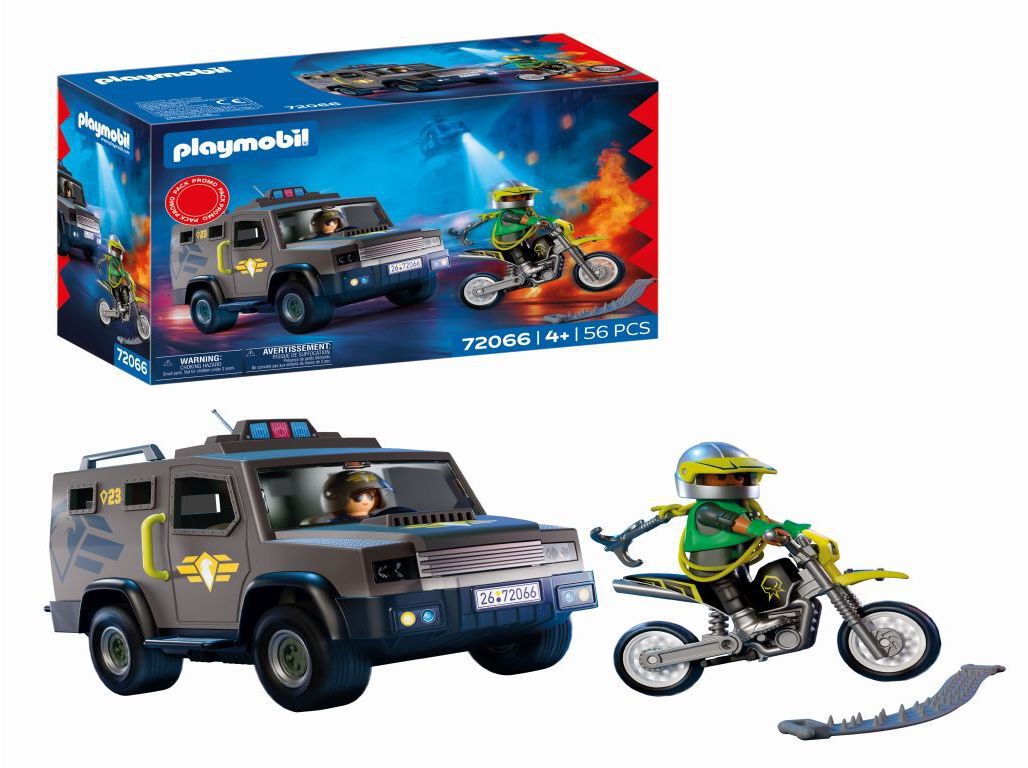 VE&Iacute;CULO T&Aacute;TICO PLAYMOBIL 72066 image number 1