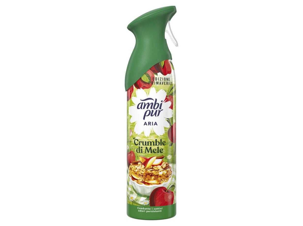 AMBIENTADOR AMBIPUR AEROSSOL MA&Ccedil;&Atilde; E CANELA 185ML image number 0